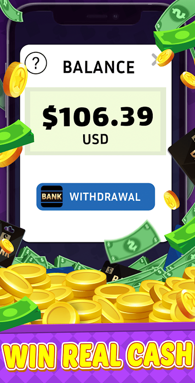 Cash Smash Solitaire win cash Screenshot2