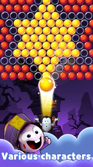 SPOOKIZ PANG: Bubble Shooting Screenshot4