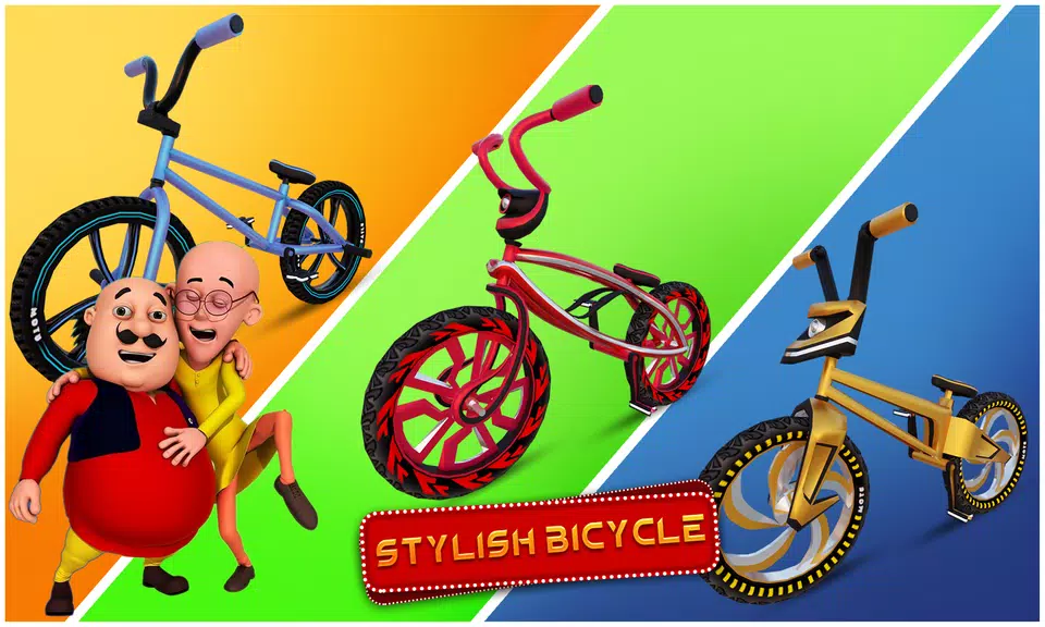 Motu Patlu Cycling Adventure Screenshot3