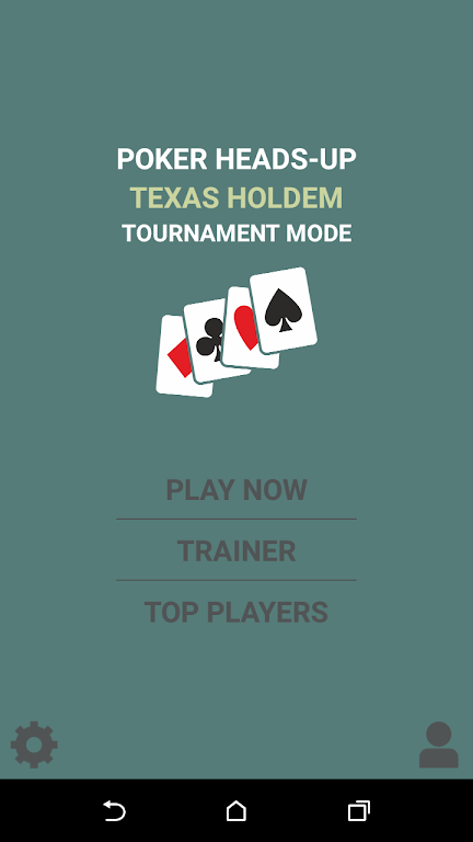 Poker Heads-Up Tournament mode Screenshot1