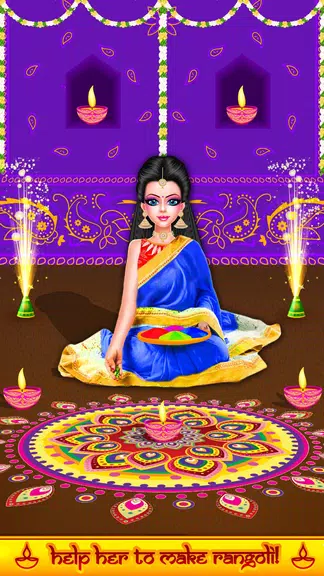 Indian Doll Diwali Celebration Screenshot1