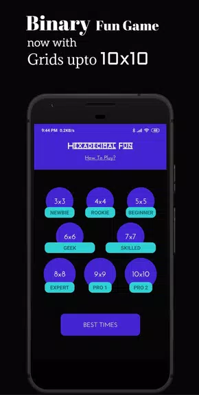 Binary Fun: Number System Game Screenshot2