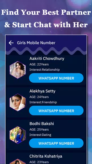 Girls Mobile Numbers for Chat - Prank Calling Screenshot4