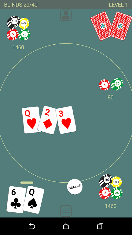 Poker Heads-Up Tournament mode Screenshot2