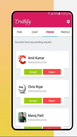 Crushify : Meet Chat & Dating Screenshot4