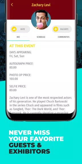 FAN GURU: Events, Conventions Screenshot4