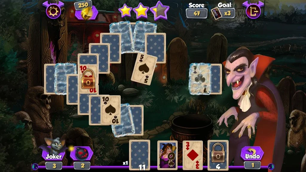 Bewitched Solitaire Screenshot1