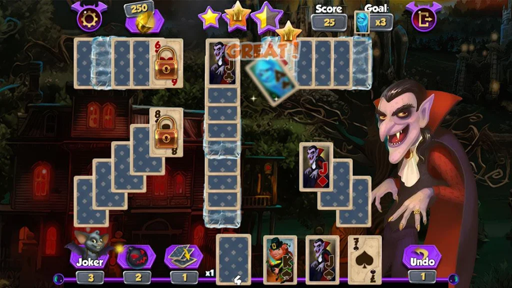 Bewitched Solitaire Screenshot3