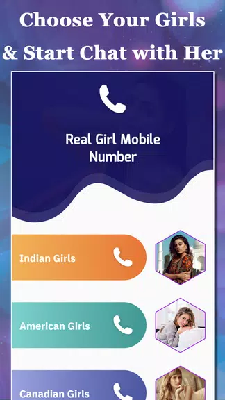 Girls Mobile Numbers for Chat - Prank Calling Screenshot1