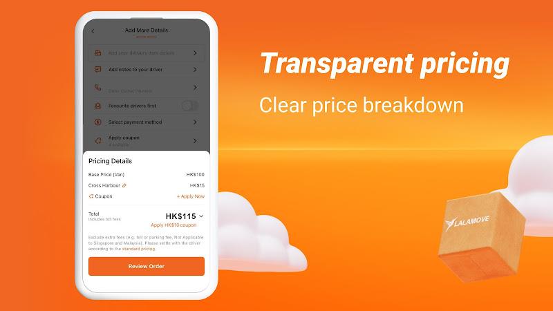 Lalamove - Fast & Affordable Screenshot3