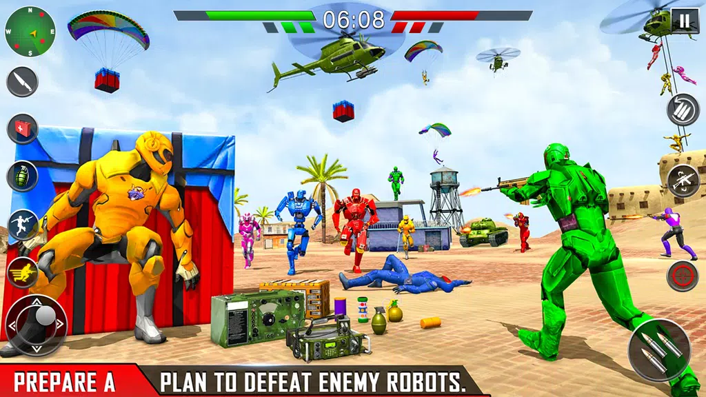 Robot FPS Shooting Gun Games Screenshot4