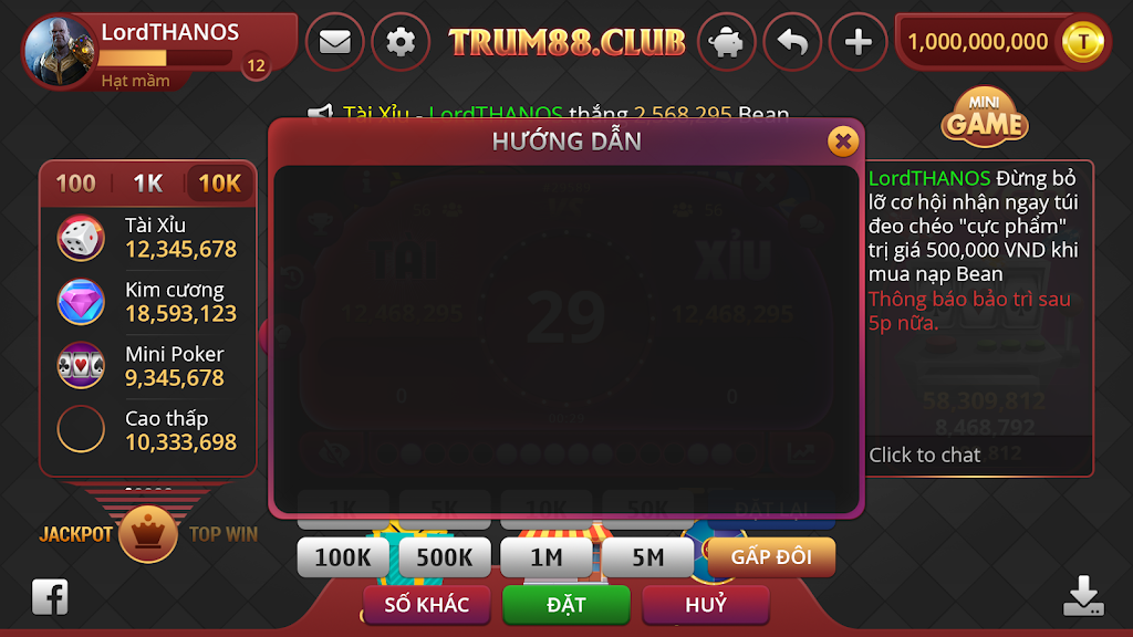 Trum88.Club - Game bai, danh bai online Screenshot2