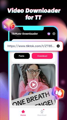 TikMate: Download No Watermark Screenshot1