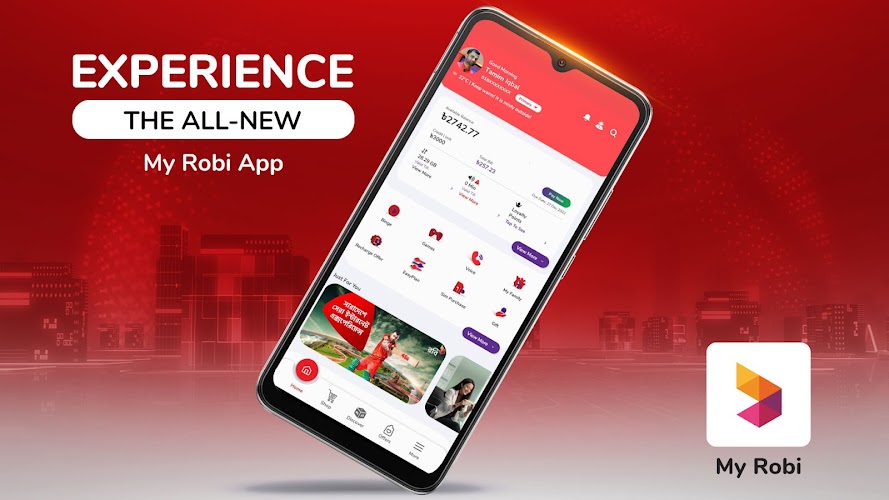 My Robi - Offers, Usage, More Screenshot1