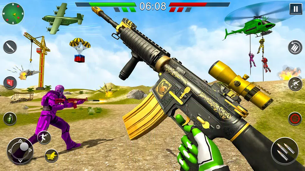 Robot FPS Shooting Gun Games Screenshot3