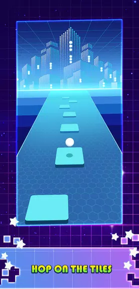 Tiles Hop Ball - Neon EDM Rush Screenshot3