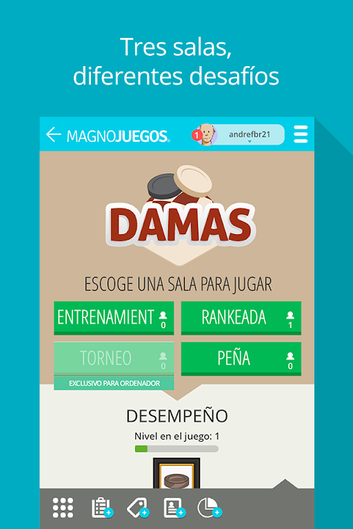 Damas MagnoJuegos Screenshot2