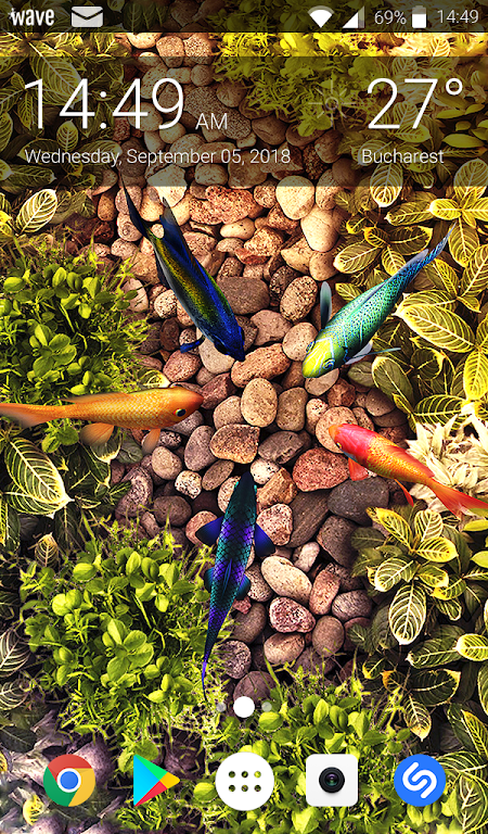 3D Fish Tank Live Wallpaper Screenshot4