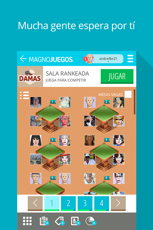 Damas MagnoJuegos Screenshot1