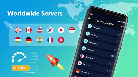 Free VPN Super™ -Fast & Secure Screenshot5