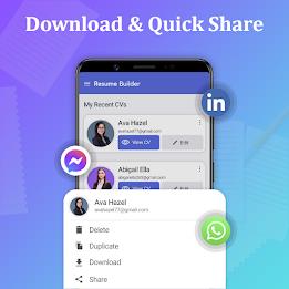 Resume Builder: CV Maker Screenshot14
