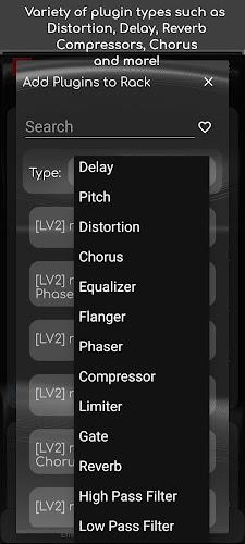 Amp Rack Guitar Effects Pedal Screenshot11