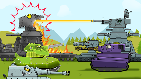 Merge Tanks: Tank War Combat Screenshot2