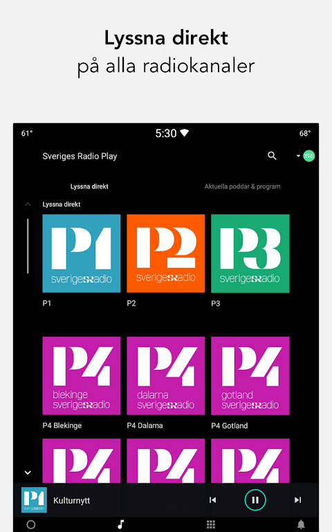 Sveriges Radio Play Screenshot12