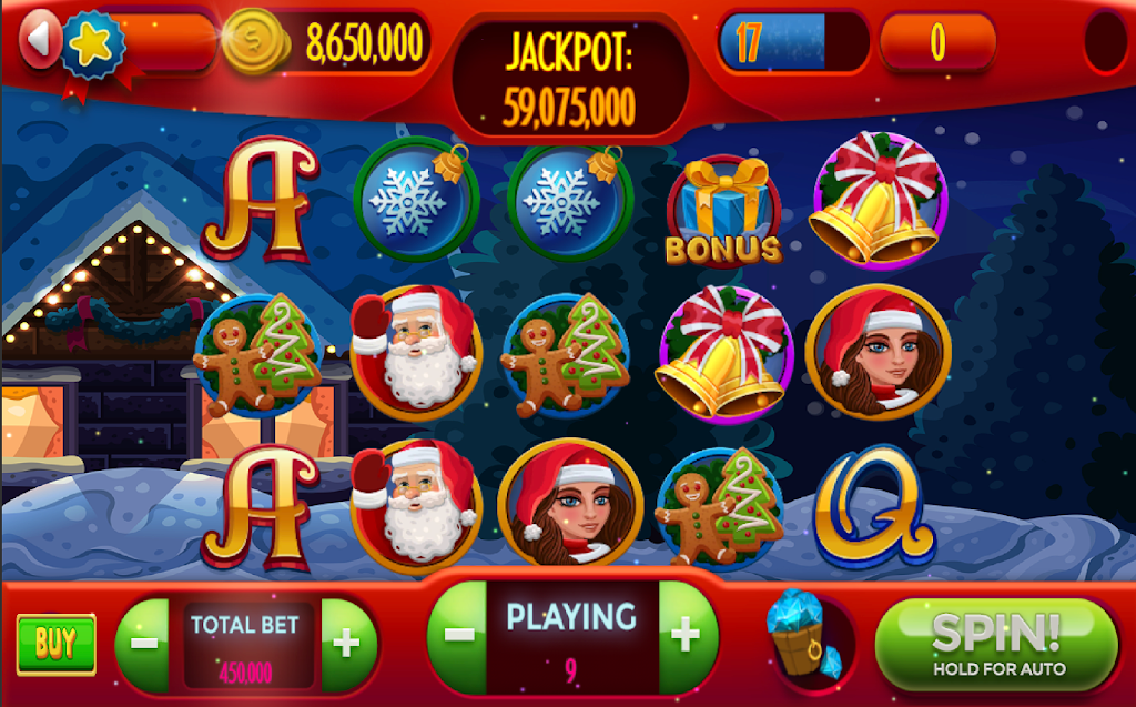 New Year Lights Free Casino Slots Game Screenshot1