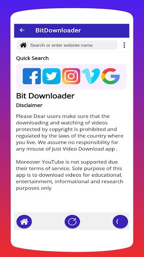 Bitdownloader - Video Download Screenshot2