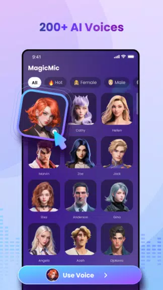 MagicMic - AI Voice Changer Screenshot1