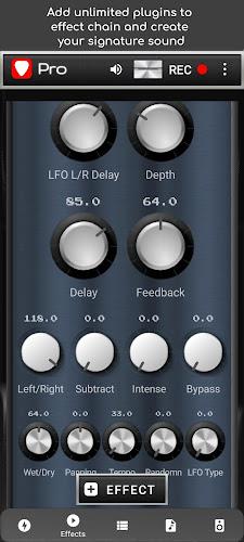 Amp Rack Guitar Effects Pedal Screenshot3