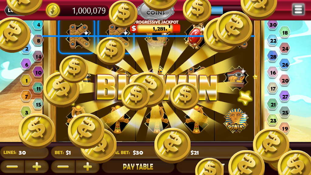 Pharaoh's Way of Fortune Slots Screenshot2