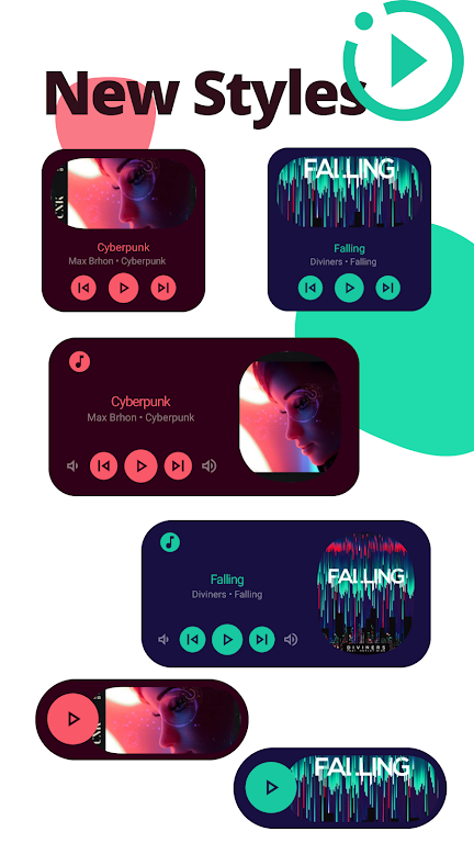 Music Widget Android 12 Screenshot5