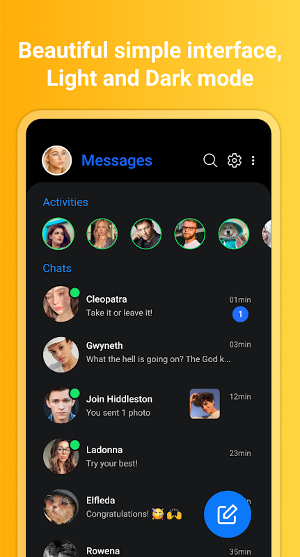 Messenger: Text Messages Screenshot3