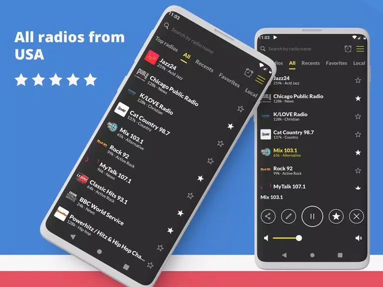 Radio USA: Online FM Radio Screenshot1