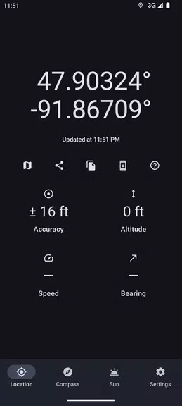 Positional GPS, Compass, Solar Screenshot4