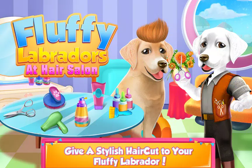 Fluffy Labradors at Hair Salon Screenshot1