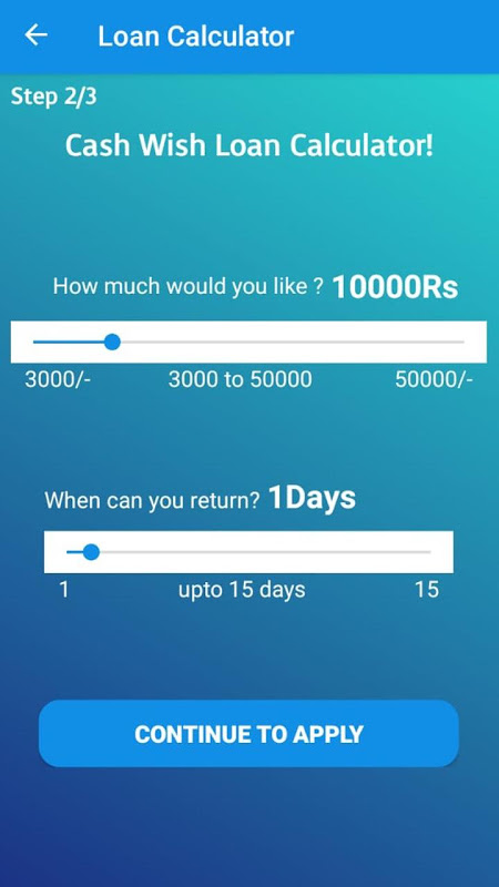 Cashwish Online Loan App Screenshot2