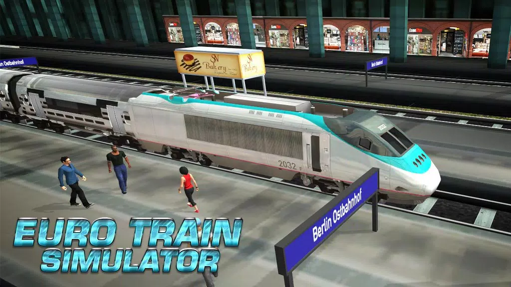 Euro Bullet Train Simulator Screenshot1