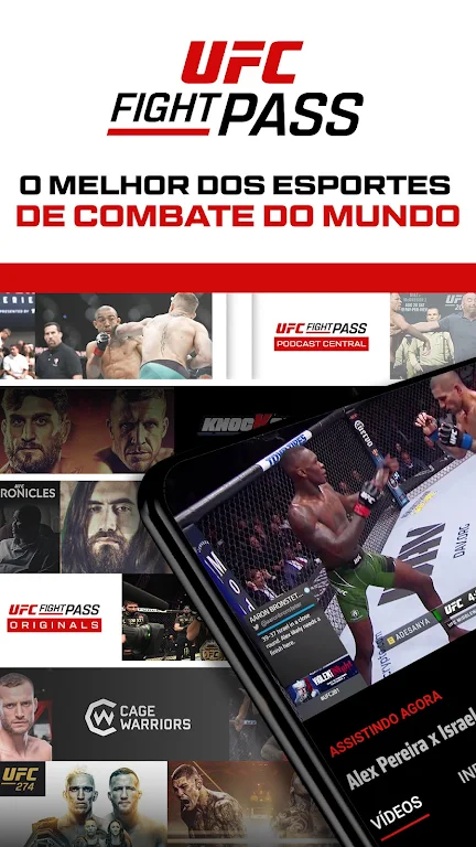 UFC Fight Pass - MMA ao vivo Screenshot1