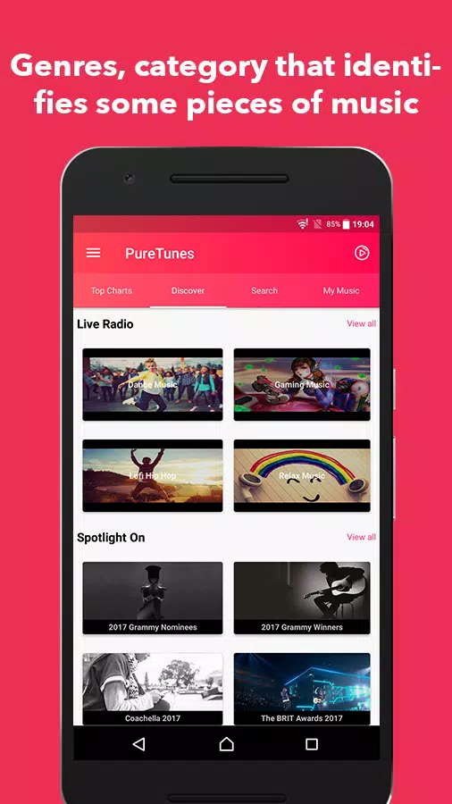 PureTunes - Free  Floating Youtube Music Videos Screenshot3