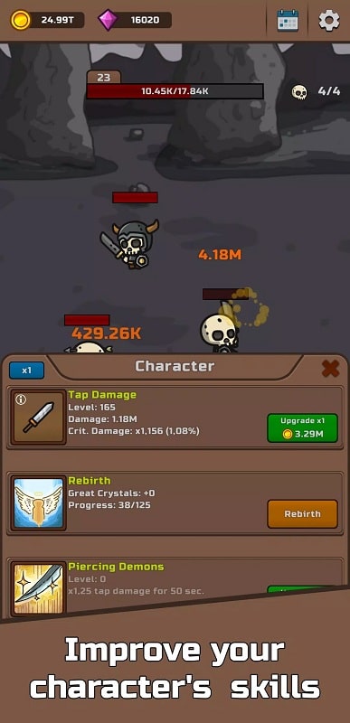 Tap Dungeon: RPG Idle Clicker Screenshot1