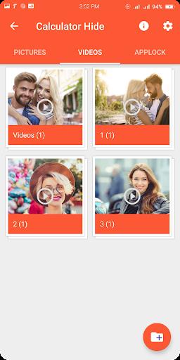 Calculator Hide Photo and Video & App Lock Screenshot1