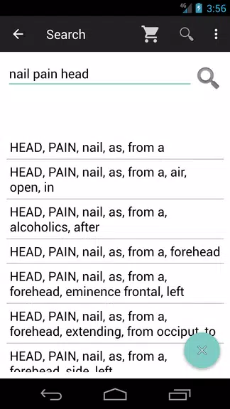 Homoeopathic Repertorium Screenshot4