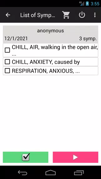 Homoeopathic Repertorium Screenshot2