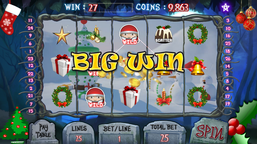 Christmas Jackpot: Real Casino Slot Master 777 Screenshot4