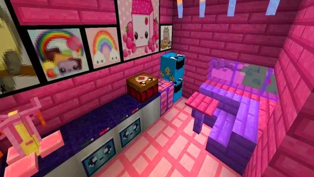 Kawaii World mod for minecraft Screenshot2