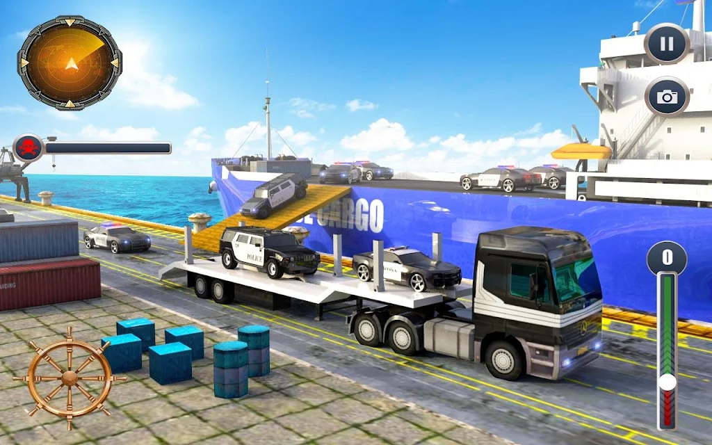 Police Transport Ship Car Simulator Screenshot3