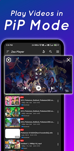 Media Player App - Zea Player Screenshot2